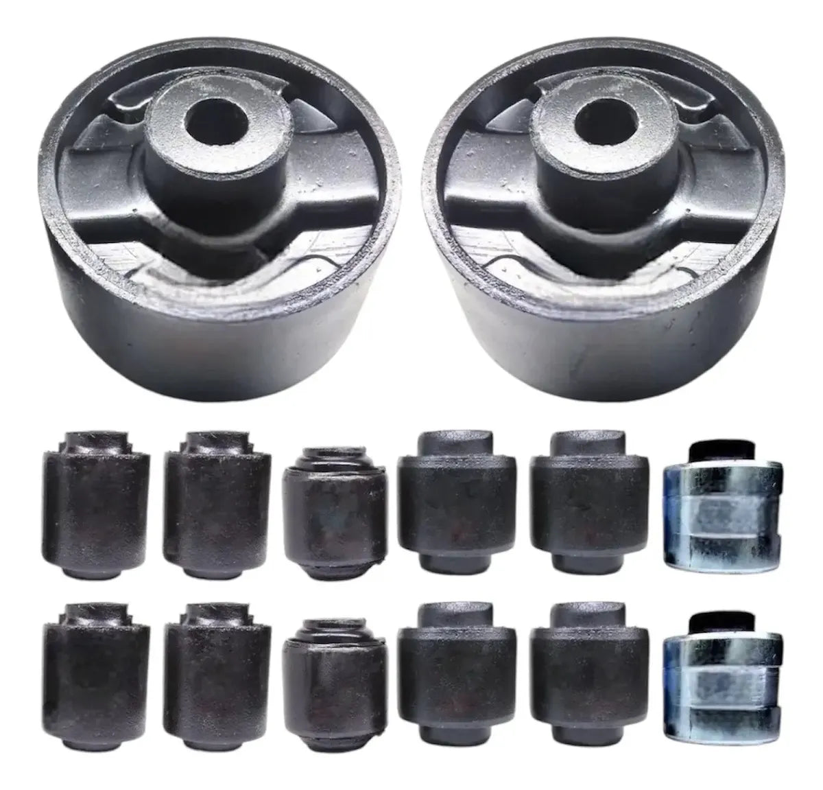 Kit Bujes Suspensión Trasera 70 mm 14 piezas. Outlander, Lancer 2003 - 2006