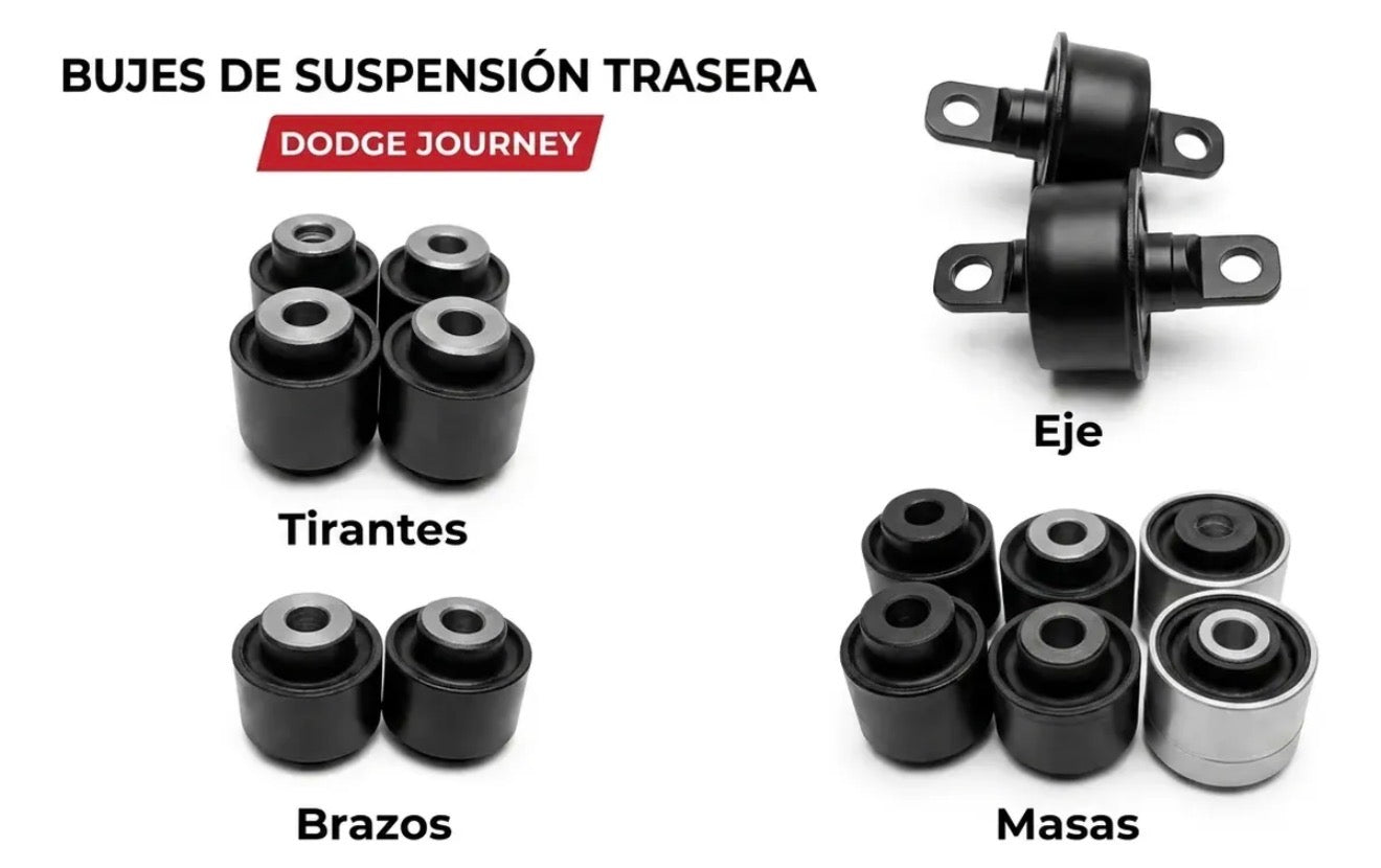 Kit Bujes Suspension Trasera Journey 14 Pzs 2009 2010