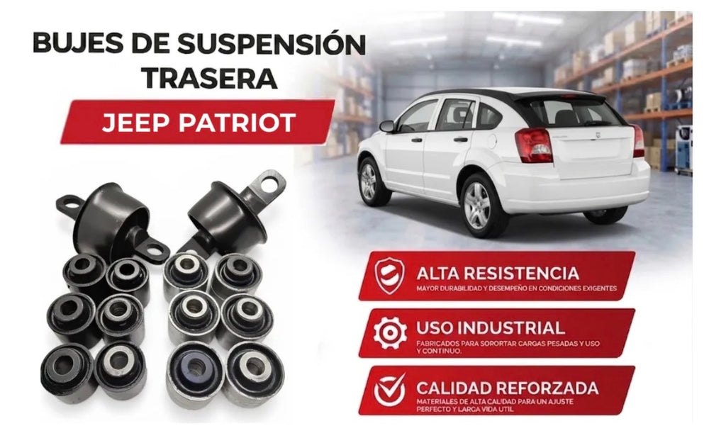 Kit Bujes Suspensión Trasera Caliber Compass Patriot 2007 2017
