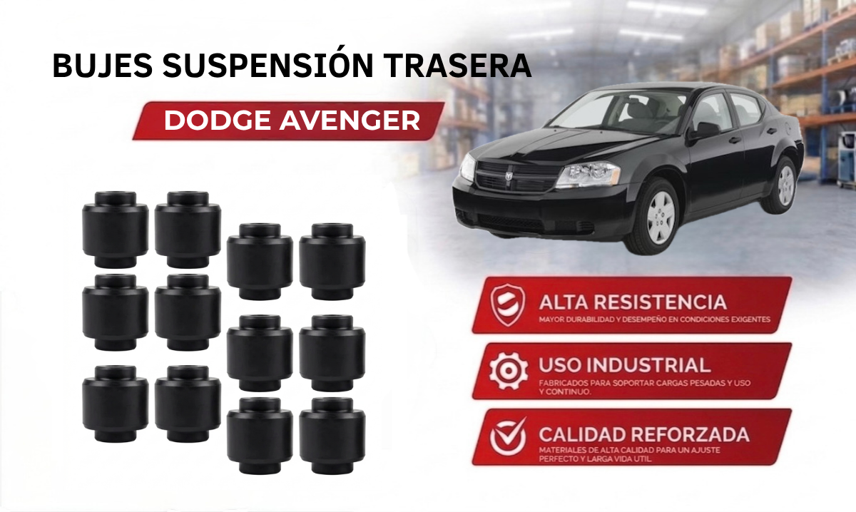 Bujes Suspension Trasero 12 Pz Avenger, Sebring 2008 2009 2010