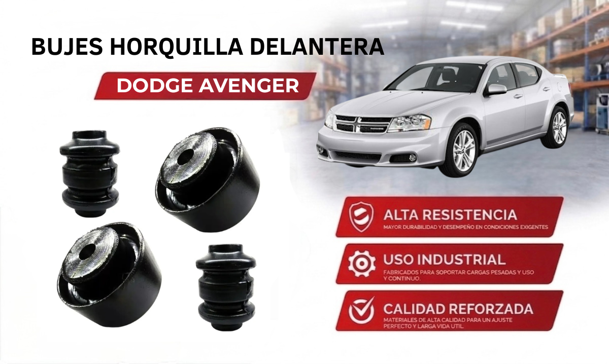 Kit 4 Bujes De Horquilla Delantera Dodge Avenger 2007 - 2014