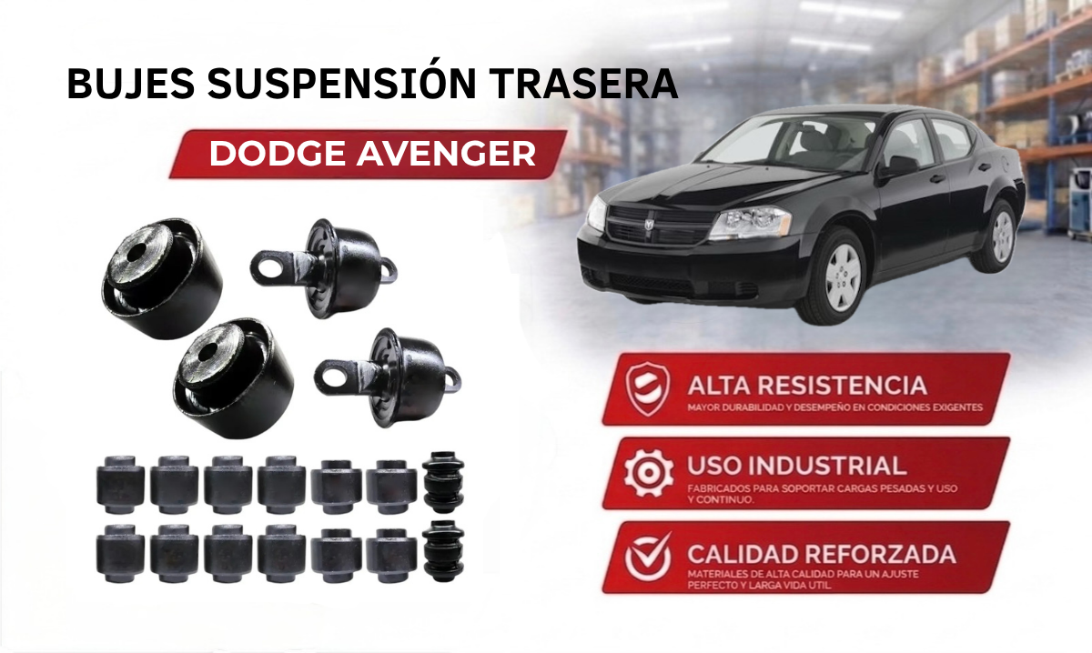Kit Bujes Suspension Trasera Avenger, Sebring 18 Pzs 2008 2010