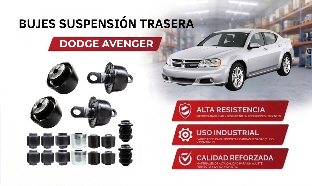 Kit Bujes Suspension Trasera Avenger, Sebring 18 Pzs 2011 - 2014