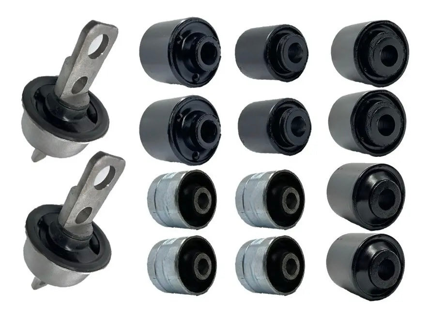 Kit 14 Bujes Suspensión Trasera Jeep Cherokee 2014 - 2020 y Chrysler 200 2015 - 2017